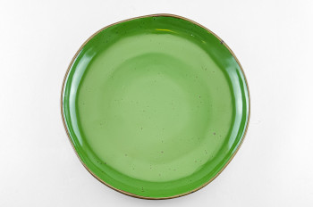 Тарелка плоская 26.5 см ф. Organico рис. Punto verde