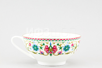 Чашка с блюдцем чайная ф. Купольная рис. Восточная вязь