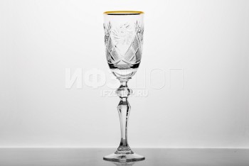 Набор из 6 бокалов для шампанского 160 мл ф. 6413 серия 1000/1 (Мельница с отводкой)