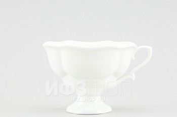 Чашка чайная ф. Наташа рис. Белый