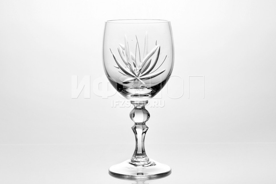 Набор из 6 бокалов для вина 250 мл ф. 6701 серия 900/43 (Цветок)