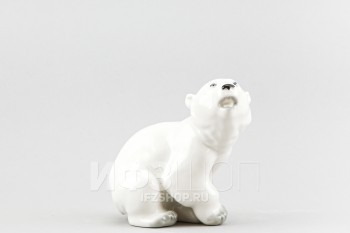 Медвежонок белый (высота 11.6 см)