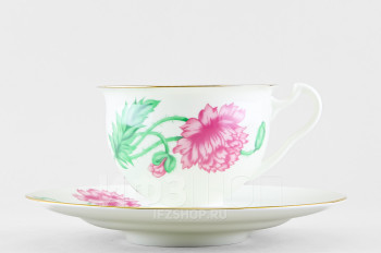 Чашка с блюдцем чайная ф. Айседора рис. Олимпия