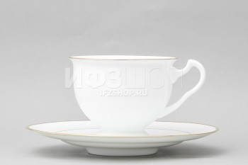 Сервиз чайный форма Айседора рисунок Золотая лента, арт. 81.25243.00.1 (Императорский фарфоровый завод)