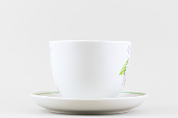 Чашка с блюдцем чайная ф. Подарочная рис. Сирень
