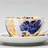 Чашка с блюдцем чайная ф. Тюльпан рис. Золотой сад