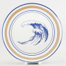 Набор из 6 тарелок плоских 26.5 см ф. Гладкий край рис. Море