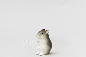 Мышь-малютка №2 Палевая (высота 5 см)