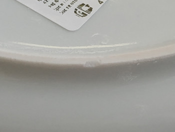 Тарелка плоская 24 см ф. Голубка рис. Крокус (Уценка)