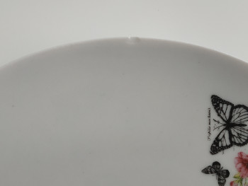 Тарелка плоская 20 см ф. Универсал рис. Прованс. Botanical tea (Уценка)