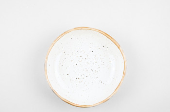 Набор из 6 тарелок глубоких 18.5 см ф. Organico рис. Punto bianca