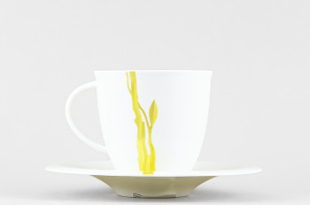 Чашка с блюдцем чайная ф. Оливия рис. Лидия