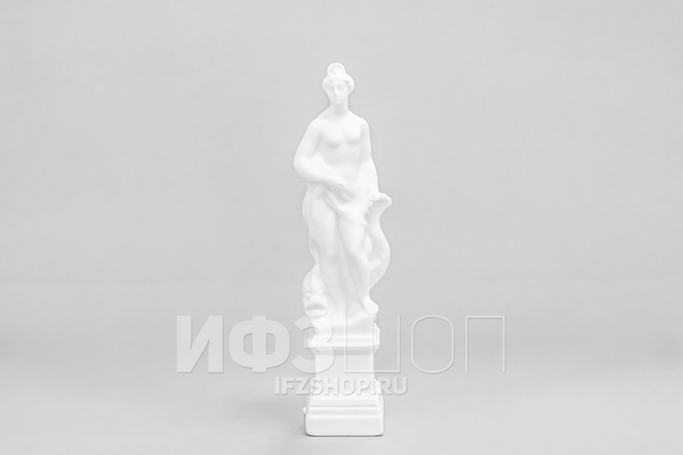 Скульптура Амфитрита из костяного фарфора, Императорский фарфоровый завод/ЛФЗ