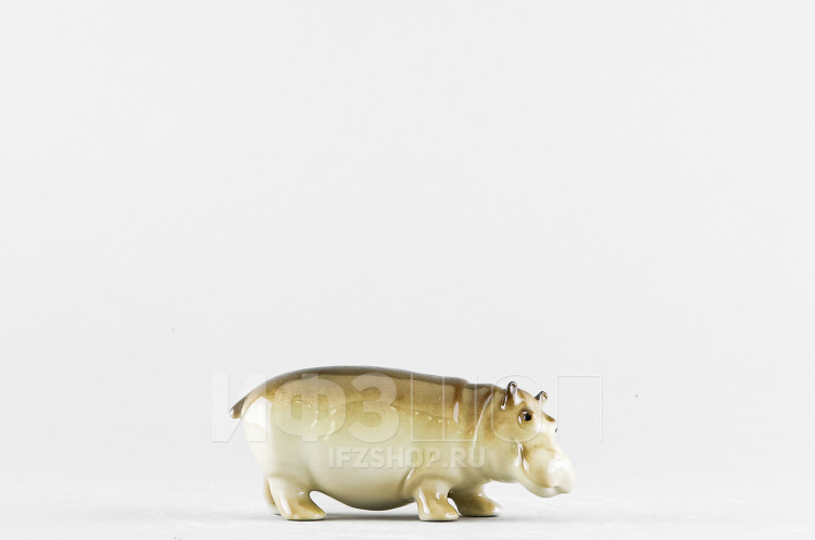 Скульптура Бегемотик Матильда, Императорский фарфоровый завод/ЛФЗ в Москве