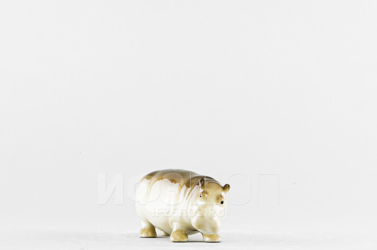 Скульптура Бегемотик Матильда, Императорский фарфоровый завод/ЛФЗ в Москве