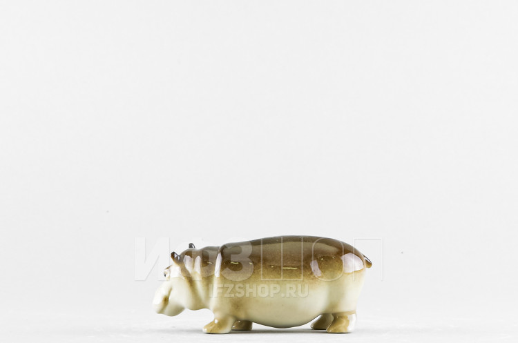 Скульптура Бегемотик Матильда, Императорский фарфоровый завод/ЛФЗ в Москве