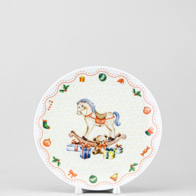 Тарелка плоская 20 см ф. Универсал рис. Магия праздника в Москве