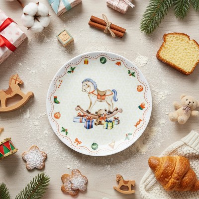 Тарелка плоская 20 см ф. Универсал рис. Магия праздника