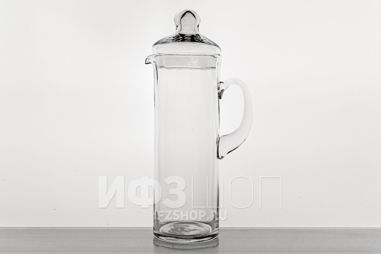 Кувшин с крышкой 1.2 л ф. 1520 серия 200/1 (Рифленка) 