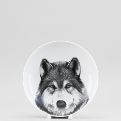 Тарелка глубокая 20.5 см ф. Универсал рис. Волк