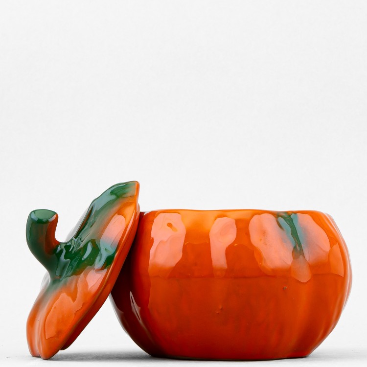 Горшочек для запекания 600 мл ф. Тыковка рис. Стандарт Оранжевая в Москве