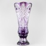 Ваза для цветов Колокол, высота 46 см, фиолетовый наклад, 488/1 в Москве