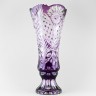 Ваза для цветов Колокол, высота 46 см, фиолетовый наклад, 488/1 в Москве
