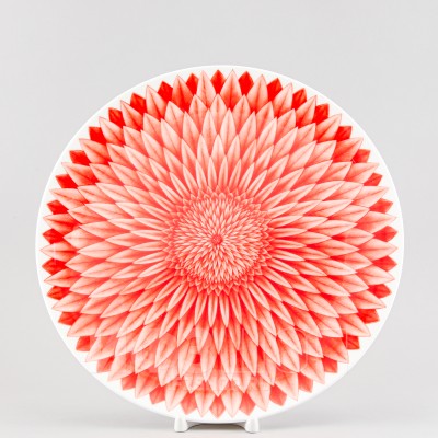 Блюдо круглое 31 см ф. Восточная рис. Aloha Volcano / Алоха Вулкан