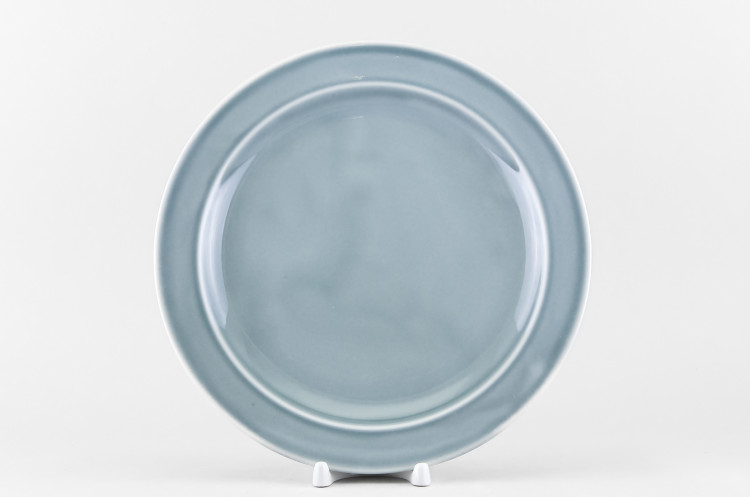 Тарелка плоская 26.5 см ф. Принц рис. Акварель (темно-серый) в Пензе