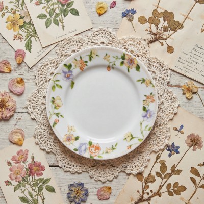 Тарелка плоская 17.5 см ф. Идиллия рис. Тиффани