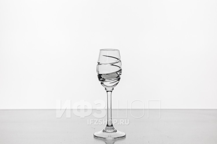 Набор из 6 рюмок 25 мл ф. 8560 серия 1000/96 (Спираль) 