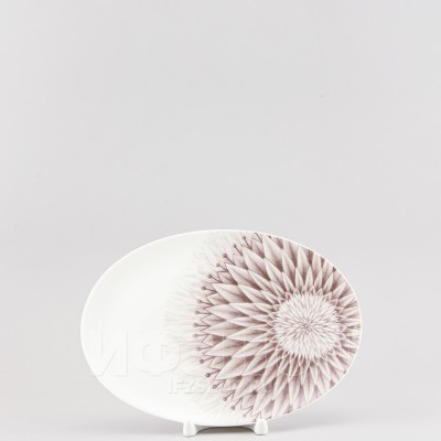 Блюдо овальное 23.5 х 17 см ф. Восточная рис. Aloha Bungalow / Алоха Бунгало