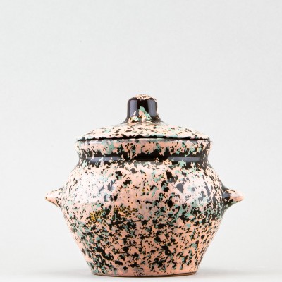 Горшочек для запекания 500 мл рис. Конфетти