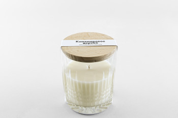Свеча в хрустальном стакане Кашемировое дерево (200 мл)