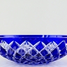 Ваза для сервировки, диаметр 24.5 см, синий наклад, 1790/1