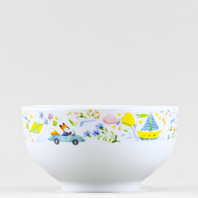 Пиала 500 мл рис. Лисенок