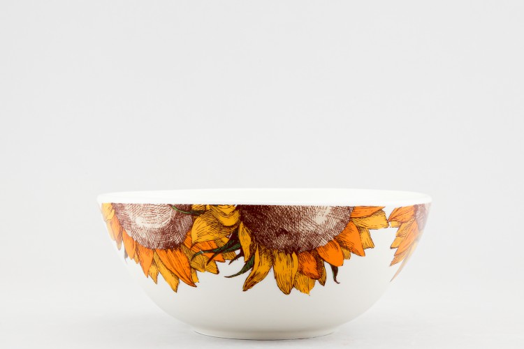 Миска 700 мл рис. Подсолнухи 