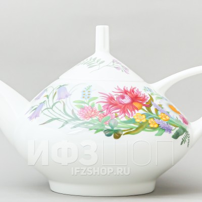 Чайник заварочный ф. Купольная рис. Полевые цветы