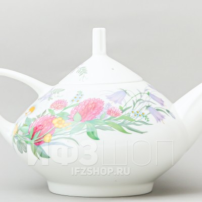 Чайник заварочный ф. Купольная рис. Полевые цветы
