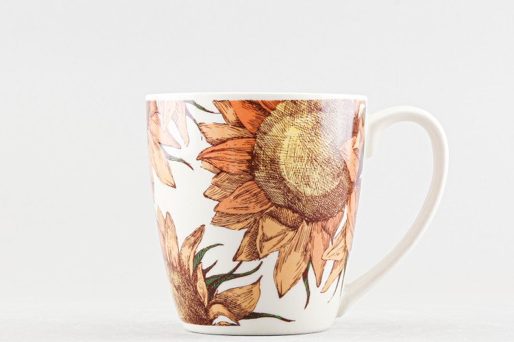 Кружка ф. Сатурн рис. Подсолнух 