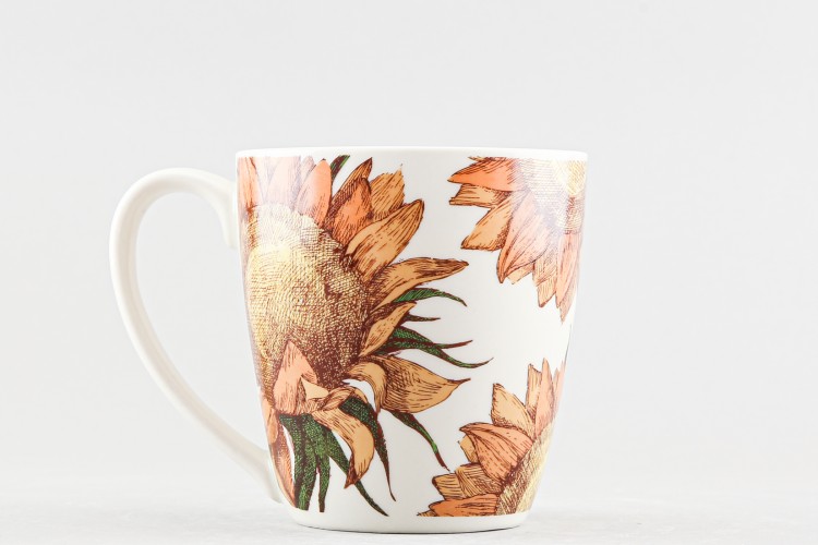 Кружка ф. Сатурн рис. Подсолнух 