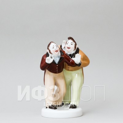 Бобчинский и Добчинский (высота 12.4 см)