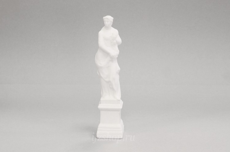 Скульптура Флора из костяного фарфора, Императорский фарфоровый завод/ЛФЗ в Москве