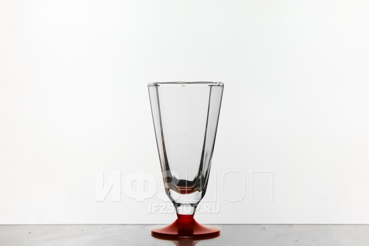 Набор из 6 рюмок 50 мл ф. 9751 серия 200/23 (красная ножка) 