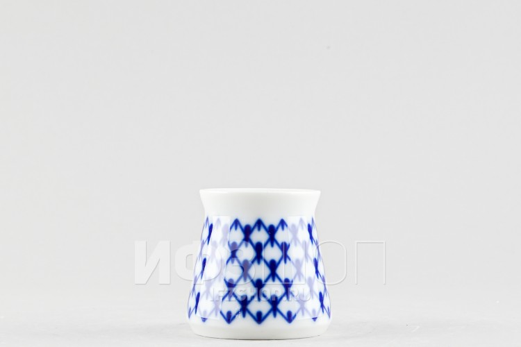 Горчичница ф. Молодежная рис. Кобальтовая сетка (без золота) 