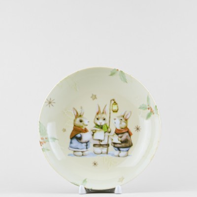 Тарелка глубокая 20.5 см ф. Универсал рис. Рождественский вечер