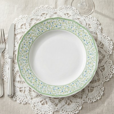 Тарелка плоская 24 см ф. Идиллия рис. Свежесть