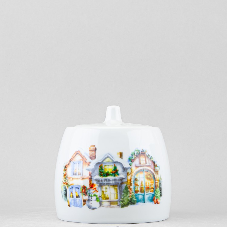 Сахарница ф. Тренд рис. Первый снег в Москве