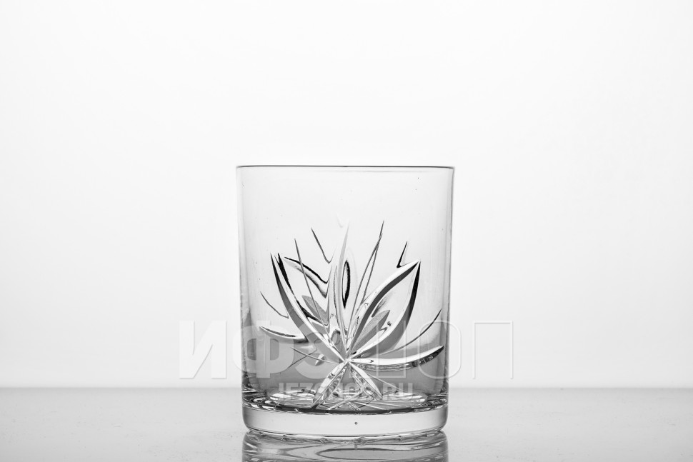Набор из 6 стаканов для виски 330 мл ф. 5107 серия 900/43 (Цветок)