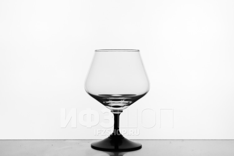 Набор из 6 бокалов для бренди 250 мл ф. 11475 серия 200/23 (черная ножка) 